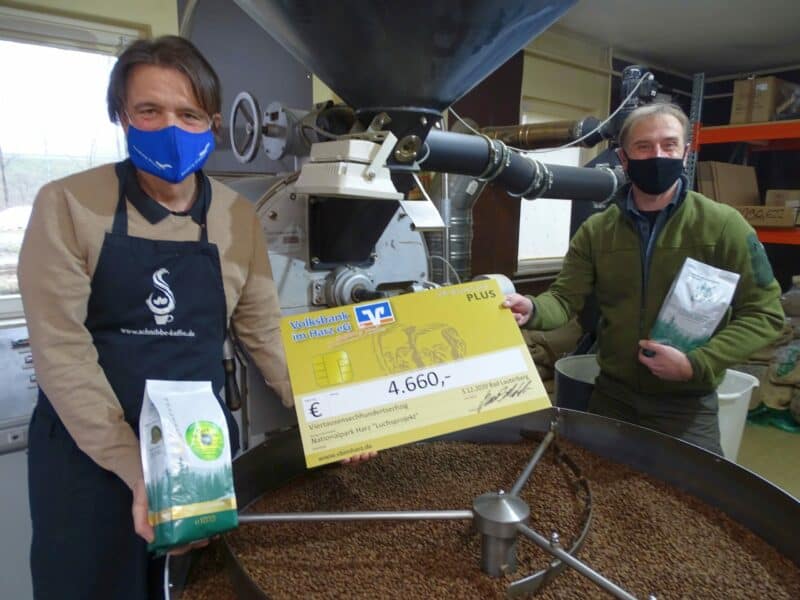 Kaffee für den Luchs – eine Spende für die Artenvielfalt