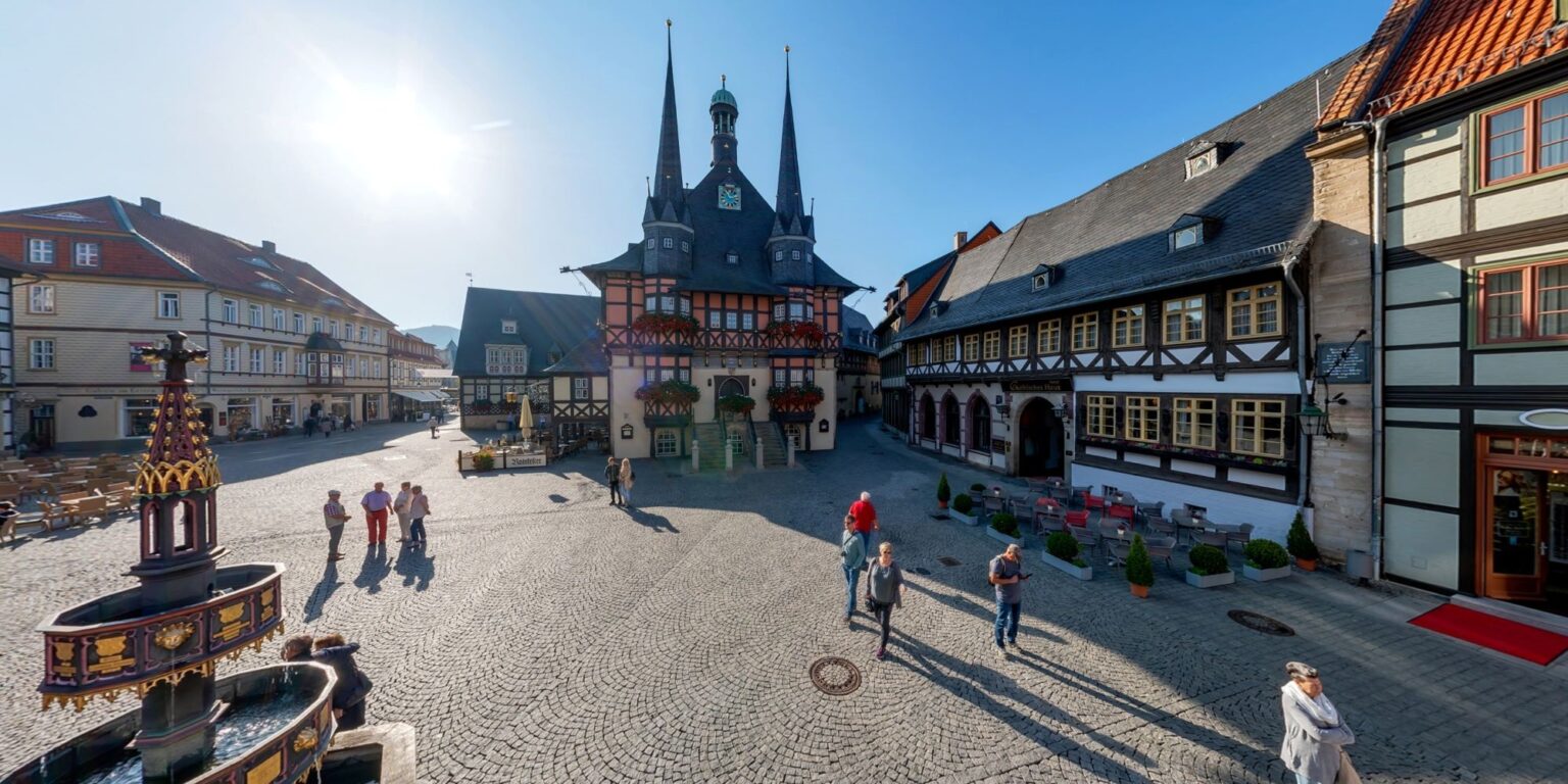 gothisches haus wernigerode marktplatz rathaus