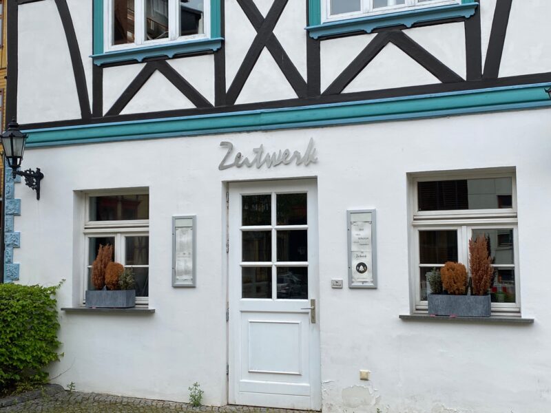Außenansicht Restaurant Zeitwerk in Wernigerode