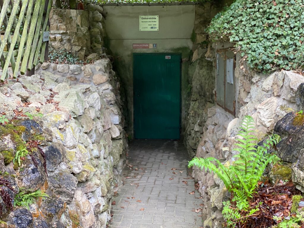 Tunneleingang zur Einkornhöhle