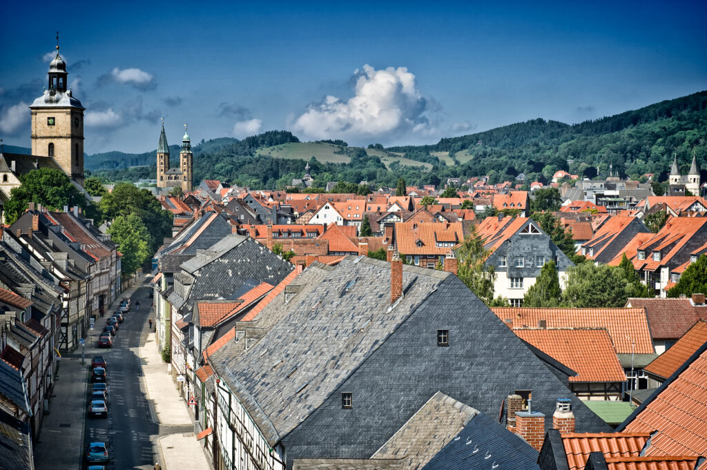 Die Schnitzeljagden führen durch die Fachwerkromantik der Altstadt von Goslar