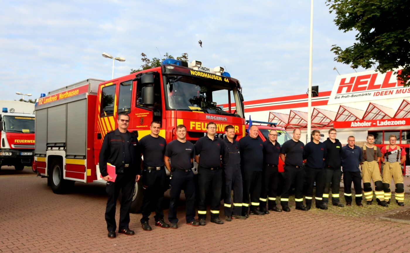 Feuerwehr Nordhausen leistet Hilfe im Katastrophengebiet Rheinland-Pfalz