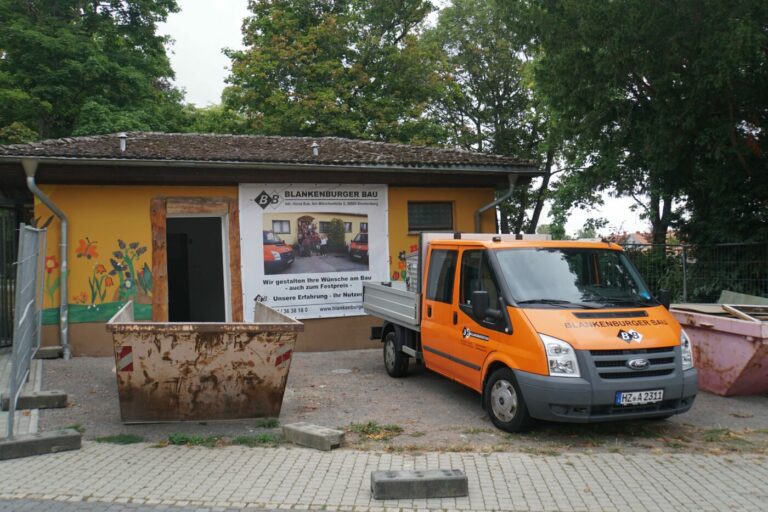 Toilettenhäuschen im Blankenburger Stadtpark wird saniert
